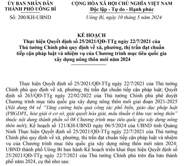 Kế hoạch thực hiện 32Win1 com nhà cái số 25/2021/QĐ-TTg ngày 22/7/2021 của Thủ tướng Chính phủ quy định về xã, phường, thị trấn đạt chuẩn tiếp cận pháp luật và nhiệm vụ của Chương trình mục tiêu quốc gia 32Win1 com Tải xuống APK nông thôn mới năm 2024