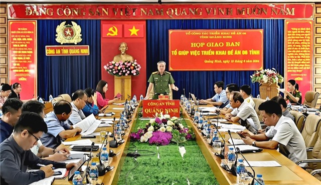 Tổ giúp việc Đề án 06 tỉnh họp giao ban tháng 6/2024