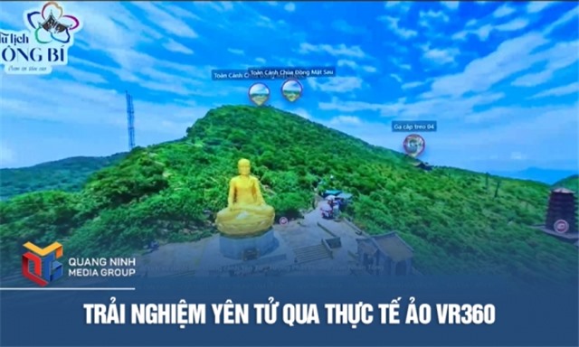 Trải nghiệm Yên Tử qua thực tế ảo VR360