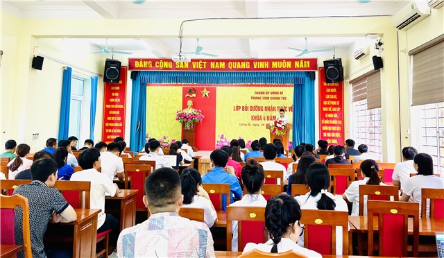 Khai giảng Lớp bồi dưỡng nhận thức về Đảng khóa IV năm 2024 