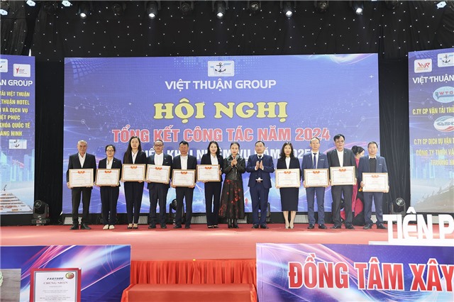 Việt Thuận Group tổng kết năm 2024 triển khai nhiệm vụ năm 2025