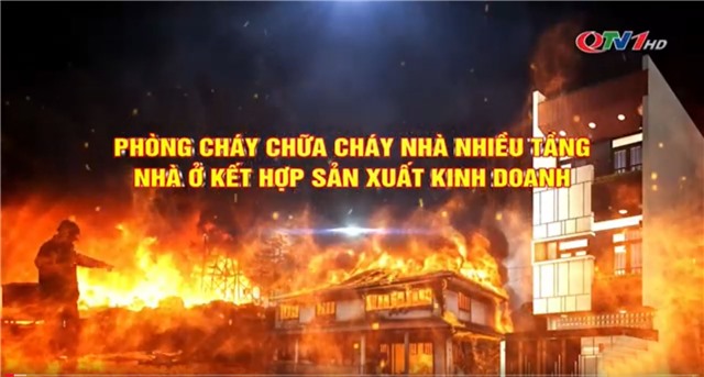 Phòng cháy chữa cháy nhà nhiều tầng, nhà ở kết hợp sản xuất kinh doanh