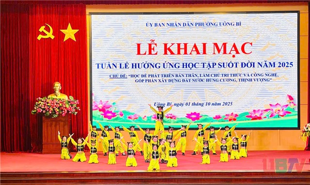 Phường 32Win12 com tại tài khoản khai mạc Tuần lễ hưởng ứng học tập suốt đời năm 2025