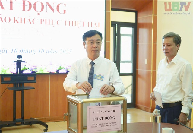Phường 32Win12 com tại tài khoản phát động ủng hộ đồng bào bị thiệt hại do bão số 10 và số 11