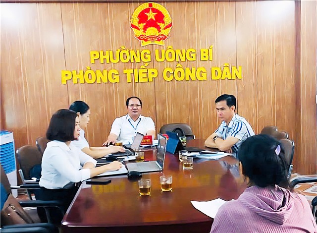 Phường 32Win12 com tại tài khoản tổ chức tiếp công dân định kỳ tháng 10/2025