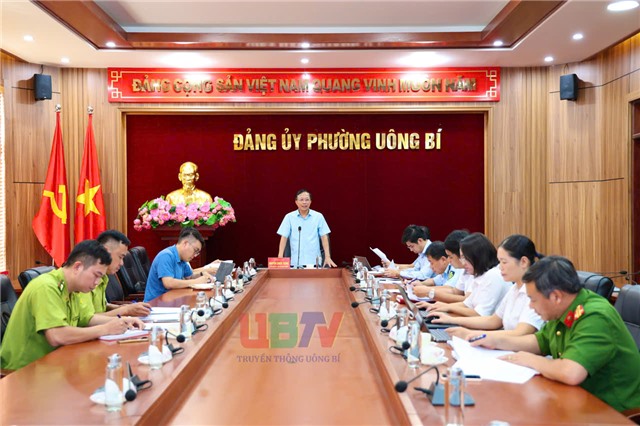 Phường 32Win12 com tại tài khoản: Giao ban công tác nội chính quý III năm 2025