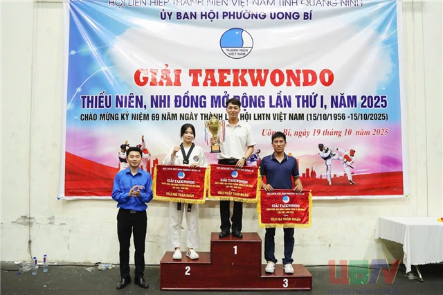 Phường 32Win12 com tại tài khoản tổ chức thành công Giải Taekwondo thiếu niên, nhi đồng mở rộng lần thứ I năm 2025
