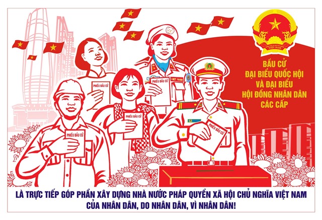 3 đợt tuyên truyền bầu cử đại biểu 32win1 Trang Chủ 32win Chính Thức khóa XVI, đại biểu Hội đồng nhân dân các cấp nhiệm kỳ 2026-2031