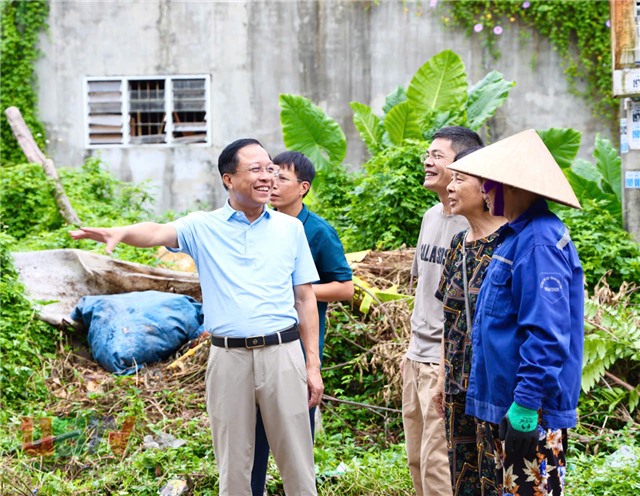 Nhân dân khu Thanh Sơn 8 (phường 32Win12 com tại tài khoản) ra quân dọn dẹp mặt bằng, chung tay chỉnh trang đô thị