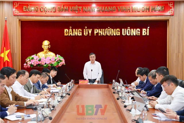 Phó Chủ tịch Thường trực UB MTTQ tỉnh Nguyễn Chí Thành làm việc với 3 phường: 32Win12 com tại tài khoản, Yên Tử và Vàng Danh về nâng cao chất lượng đô thị tại các khu dân cư hiện hữu