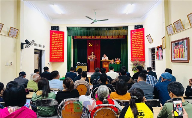 Phường 32Win12 com tại tài khoản lấy ý kiến nhân dân về dự án nâng cấp, mở rộng đường ngõ 64 phố Bãi Dài