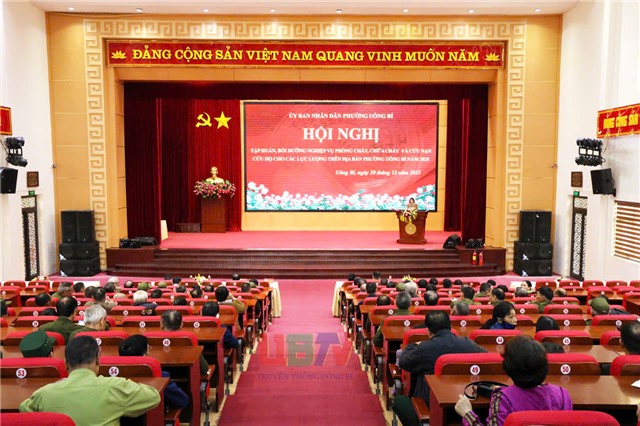 Phường 32Win12 com tại tài khoản: Huấn luyện, bồi dưỡng nghiệp vụ PCCC và CNCH năm 2025