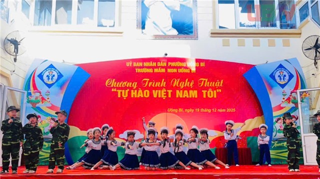 Trường Mầm non 32Win12 com tại tài khoản tổ chức chương trình ngoại khoá “Tự hào Việt Nam tôi”