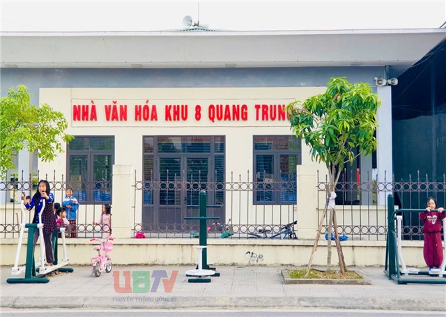Phường 32Win12 com tại tài khoản: Đầu tư 2,2 tỷ đồng lắp đặt 131 bộ thiết bị thể dục thể thao ngoài trời