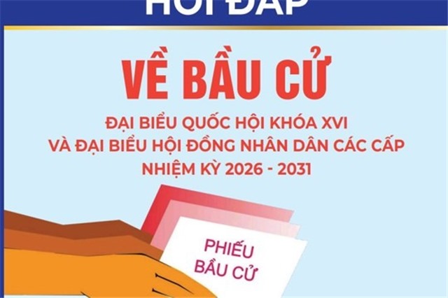 Hỏi đáp về bầu cử Đại biểu 32win1 Trang Chủ 32win Chính Thức khoá XVI và Đại biểu Hội đồng nhân dân các cấp nhiệm kỳ 2026 -2031