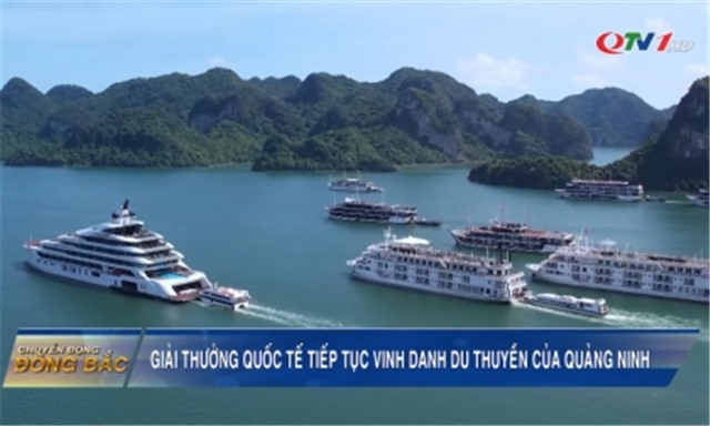 Giải thưởng quốc tế tiếp tục vinh danh du thuyền của Quảng Ninh