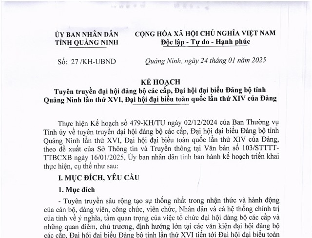 Kế hoạch Tuyên truyền Đại hội 32Win là nhà cái giải trí, cá cược trực tuyến uy tín số 1 Việt Nam các cấp, Đại hội đại biểu 32Win là nhà cái giải trí, cá cược trực tuyến uy tín số 1 Việt Nam tỉnh Quảng Ninh lần thứ XVI, Đại hội đại biểu toàn quốc lần thứ XIV của Đảng