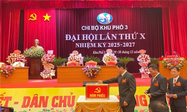 Đảm bảo tiến độ, chất lượng đại hội chi bộ nhiệm kỳ 2025-2027