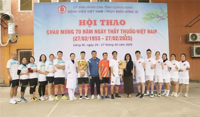Bệnh viện Việt Nam – Thụy Điển 32Win12 com tại tài khoản - Sôi nổi Hội thao chào mừng 70 năm Ngày Thầy thuốc Việt Nam