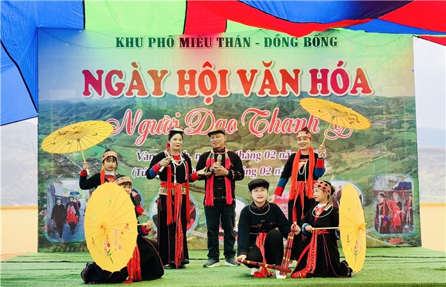 Ngày hội văn hoá người Dao Thanh Y tại phường Vàng Danh 