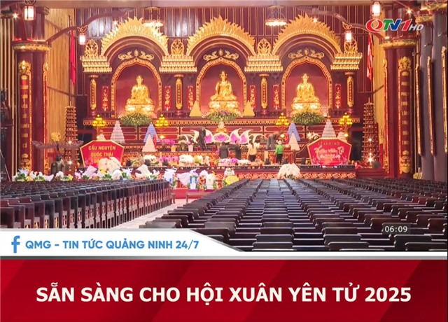 Sẵn sàng cho Hội xuân Yên Tử 2025