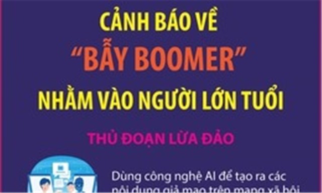 Cảnh báo về 'bẫy boomer' nhằm vào người lớn tuổi
