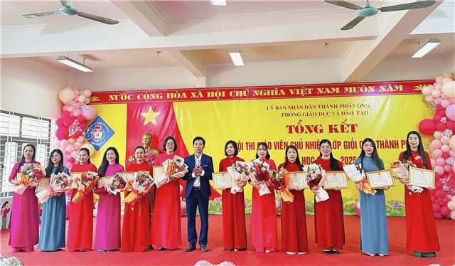 Hội thi giáo viên chủ nhiệm lớp giỏi cấp tiểu học thành phố, năm học 2024-2025