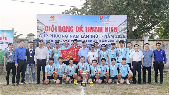 Bế mạc giải bóng đá Thanh niên Cup Phương Nam lần thứ I, năm 2025