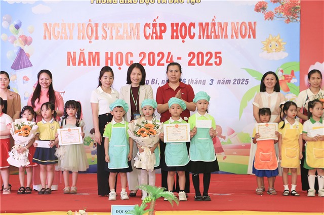 Ngày hội STEAM cấp học mầm non thành phố 32Win12 com tại tài khoản năm học 2024-2025
