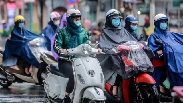 Đêm nay, Bắc Bộ và Bắc Trung Bộ mưa dông, trời chuyển rét