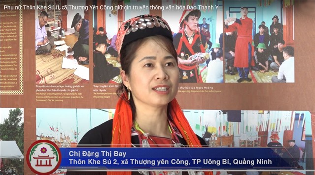 Phụ nữ Thôn Khe Sú II, xã Thượng Yên Công giữ gìn truyền thống văn hóa Dao Thanh Y