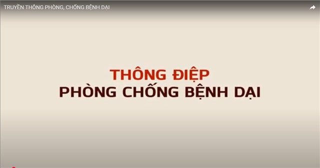 TRUYỀN THÔNG PHÒNG, CHỐNG BỆNH DẠI