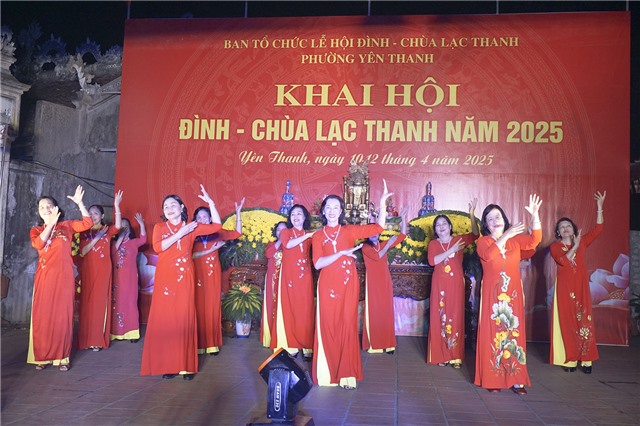 Chương trình văn nghệ chào mừng Lễ hội Đình - Chùa Lạc Thanh năm 2025