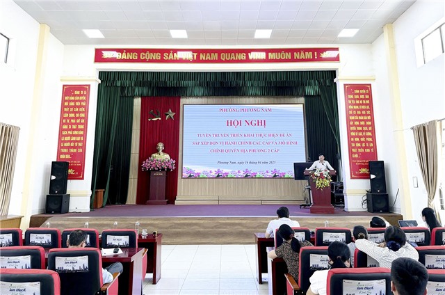 Phường Phương Nam tuyên truyền triển khai thực hiện Đề án sắp xếp đơn vị 32Win32 app tải về các cấp và mô hình 32Win12 com cá cược thể thao, casino live, slot game 32Win link đăng nhập 2 cấp