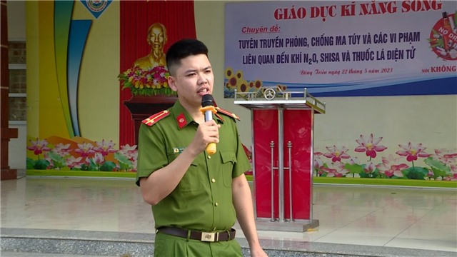 Thượng úy Nguyễn Đăng Khải anh dũng hi sinh trong khi truy bắt đối tượng vận chuyển trái phép chất ma túy
