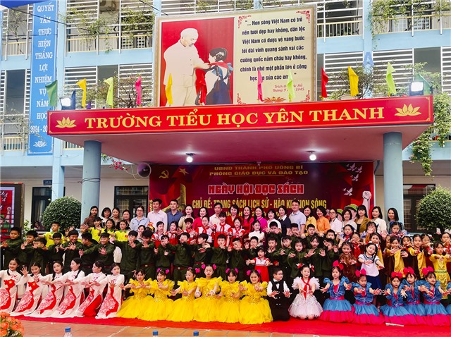 Trường Tiểu học Yên Thanh ngoại khoá Ngày hội đọc sách năm học 2024-2025
