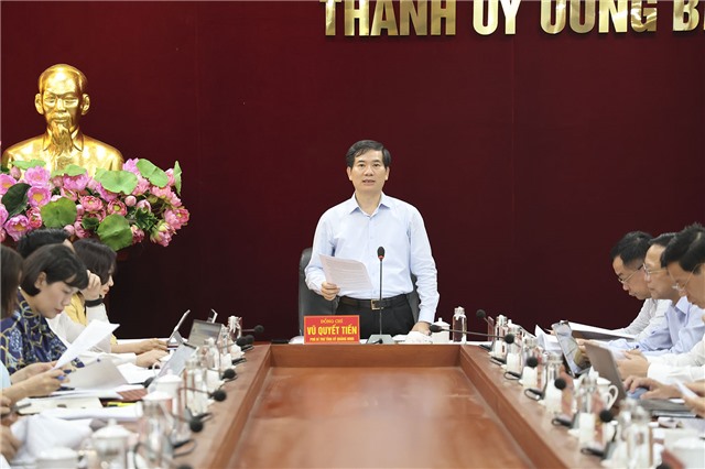Đồng chí Phó Bí thư 32Win10 bảo mật tối đa Vũ Quyết Tiến làm việc với Thành ủy 32Win12 com tại tài khoản về thực hiện Link Đăng Nhập Và Tải App 32 WIN COM Mới Trung ương 11