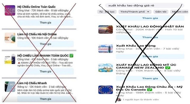 Thủ đoạn lừa đảo làm nhanh thủ tục xuất nhập cảnh