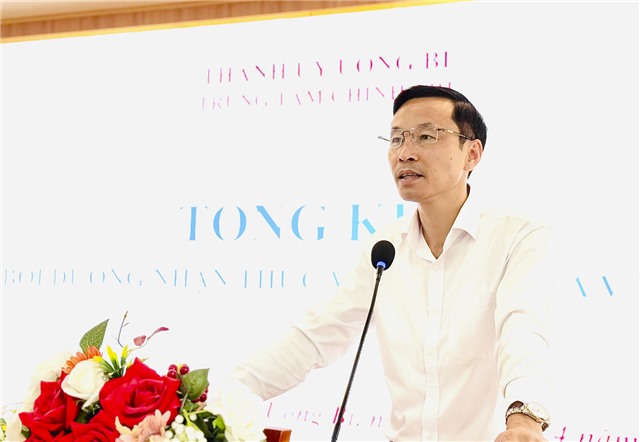Tổng kết lớp bồi dưỡng nhận thức về Đảng khóa V năm 2025