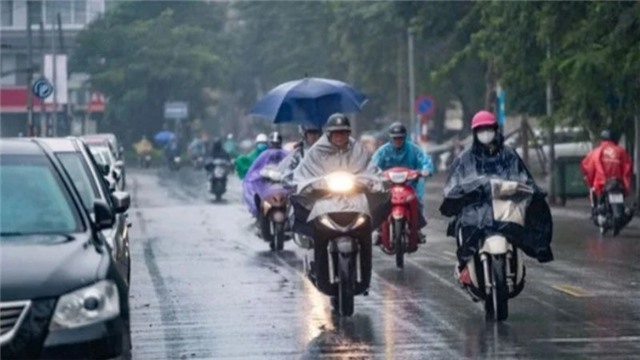 Không khí lạnh gây mưa, Bắc Bộ trời chuyển mát
