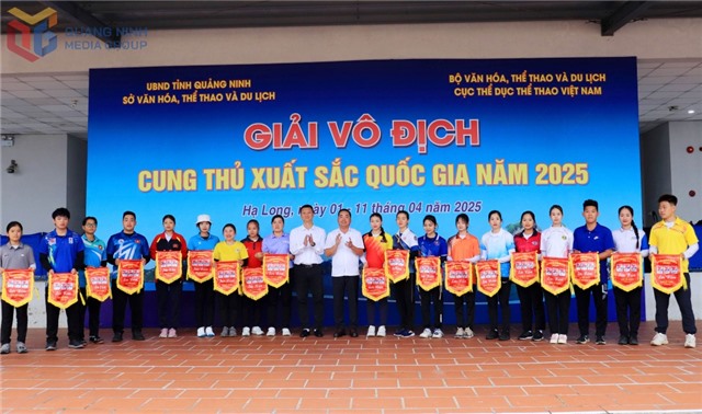 Khai mạc Giải VĐ Cung thủ xuất sắc quốc gia 2025 tại Quảng Ninh