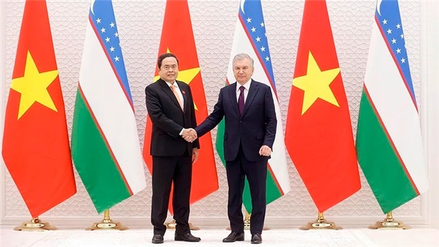 Chủ tịch 32win1 Trang Chủ 32win Chính Thức Trần Thanh Mẫn hội kiến Tổng thống Uzbekistan