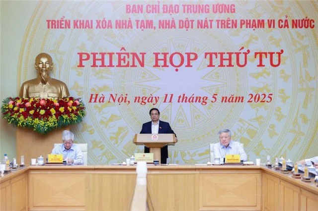 Phiên họp thứ 4 của Ban Chỉ đạo Trung ương triển khai xóa nhà tạm, nhà dột nát trên phạm vi cả nước