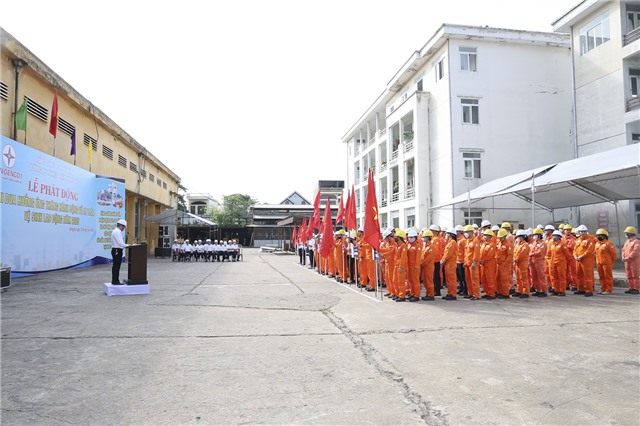 Công ty Nhiệt điện 32Win12 com tại tài khoản phát động hưởng ứng Tháng hành động về ATVSLĐ năm 2025