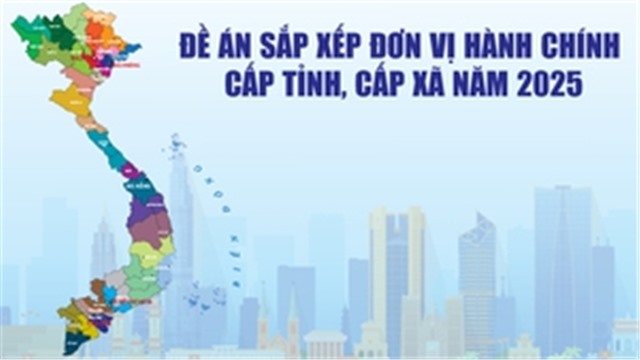 Infographics: Đề án sắp xếp đơn vị 32Win32 app tải về cấp tỉnh, cấp xã năm 2025