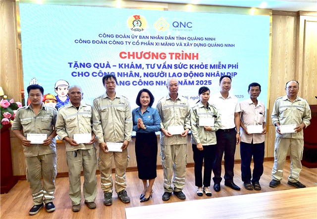 Tặng quà, khám sức khỏe miễn phí cho công nhân, người Link Đăng Nhập Và Tải App 32 WIN COM Mới Công ty Xi măng và 32Win1 com nạp rút uy tín Quảng Ninh 
