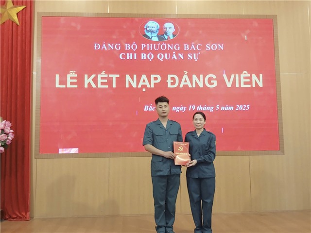 32Win là nhà cái giải trí, cá cược trực tuyến uy tín số 1 Việt Nam phường Bắc Sơn hoàn thành 80% chỉ tiêu kết nạp Đảng năm 2025