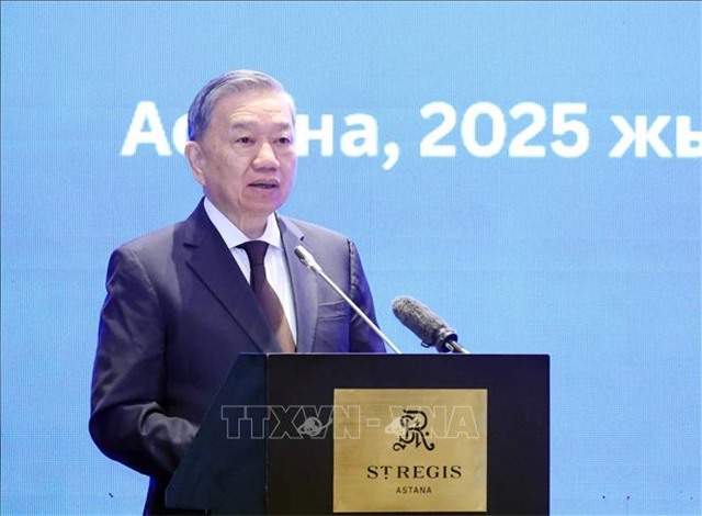 Tổng Bí thư Tô Lâm dự Tọa đàm bàn tròn 32Win03 nổ hũ Việt Nam - Kazakhstan