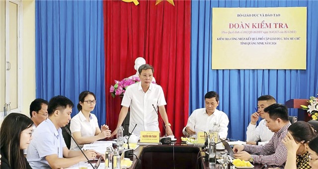 Kiểm tra công nhận phổ cập giáo dục, xóa mù chữ trên địa bàn thành phố 32Win12 com tại tài khoản