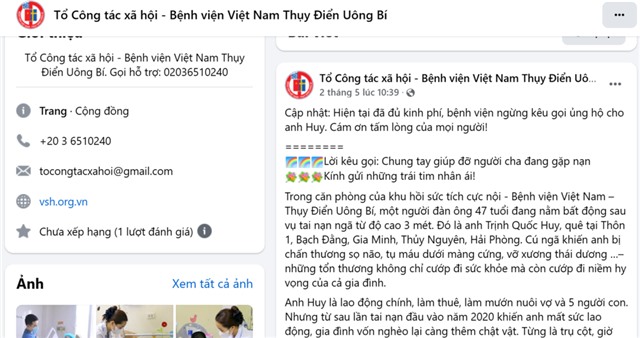 Gieo hy vọng nơi giường bệnh